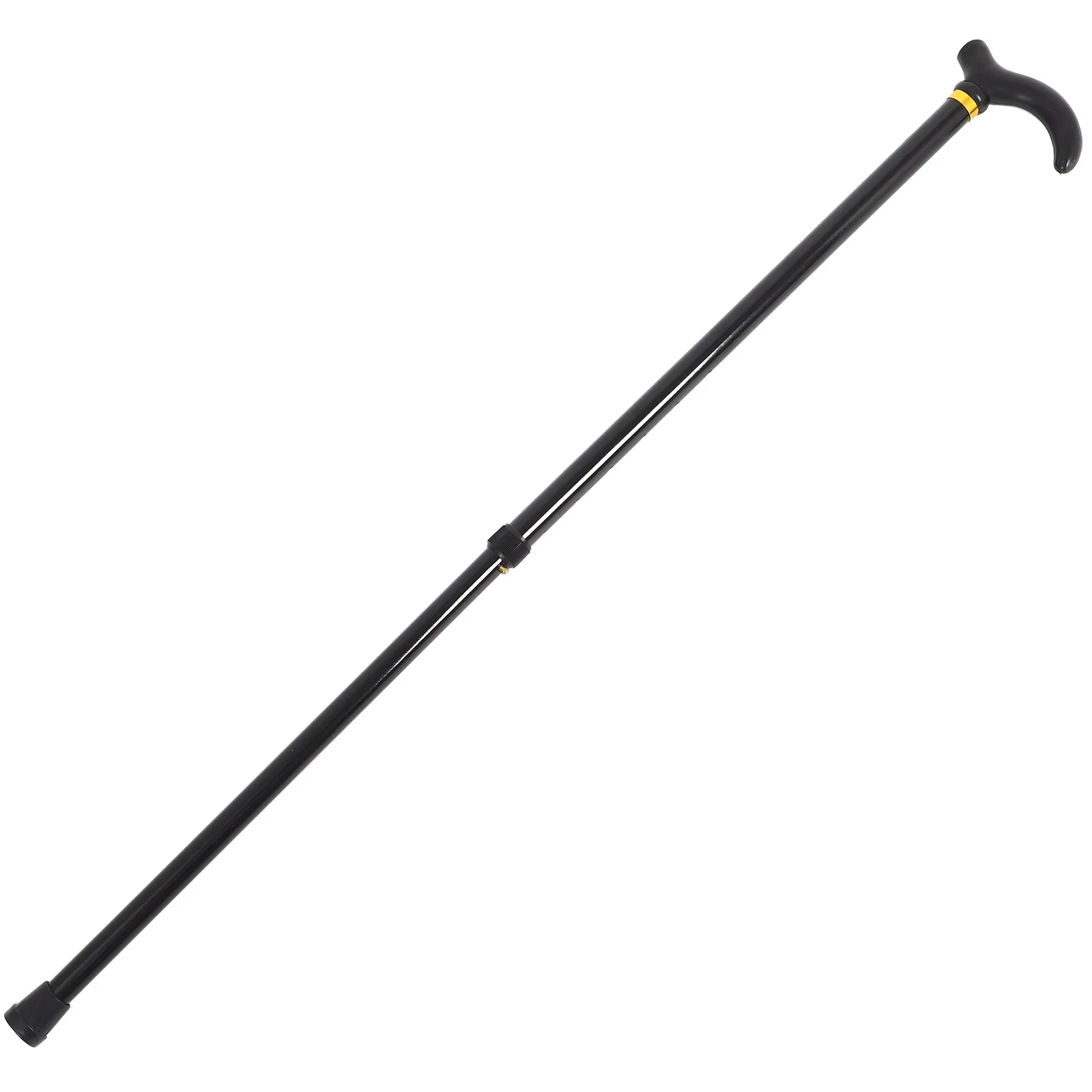 Lightweight Aluminum Alloy Adjustable Telescopic Walking Cane Two-Section Collapsible Walking Stick for Seniors Stability