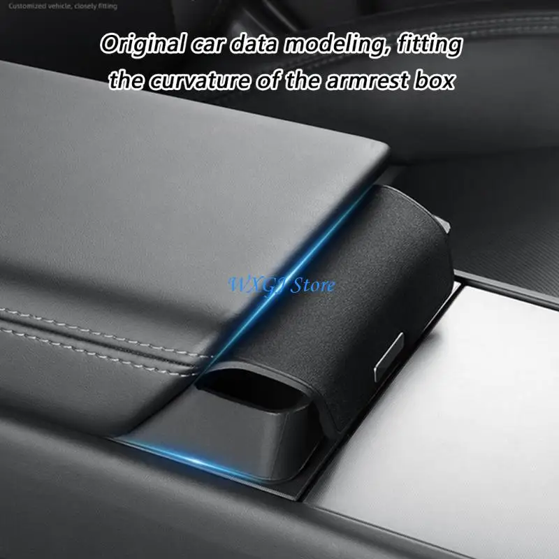 

37JE Automotive Accessories for Y Juniper 3 2025 Center Console Glasses Tray Box Easy Installation