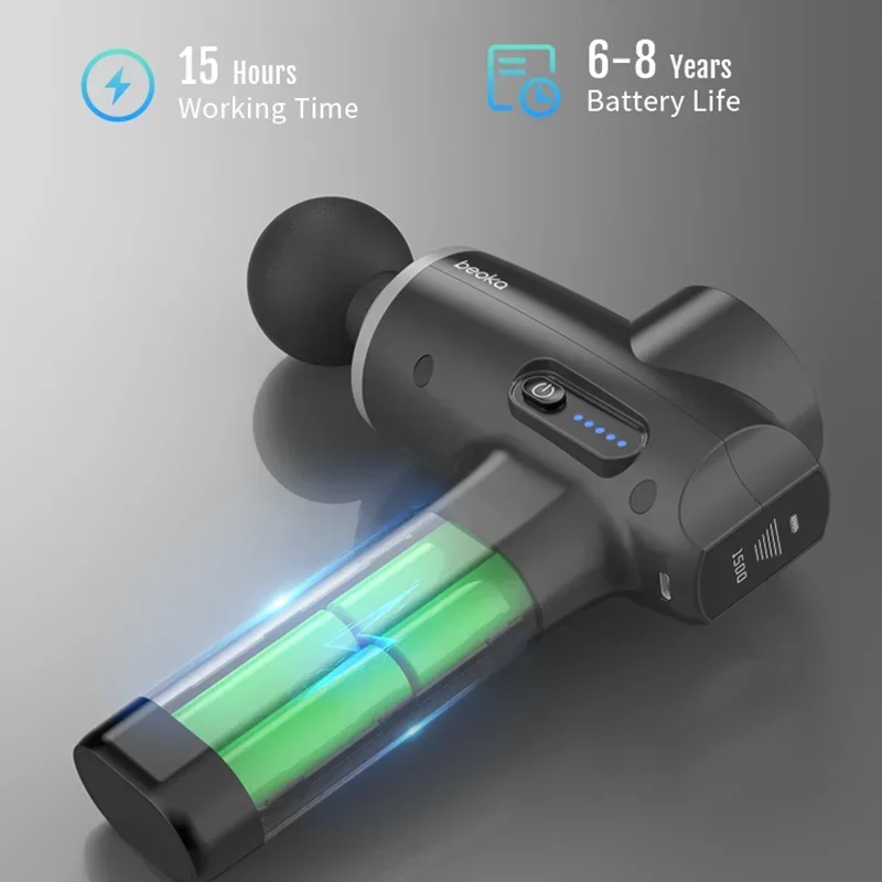 In stock 2025 Portable Mini Electric Body Muscle Facial Massage High Quality Percussion Deep Tissue Tool Head Neck Professional