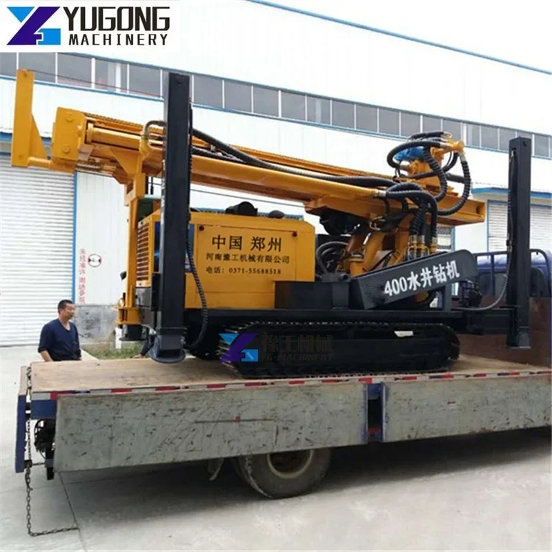 400m Pneumatic Water Well Drilling Rig Machine for Sale Water Well Drilling Rig Drilling Equipment