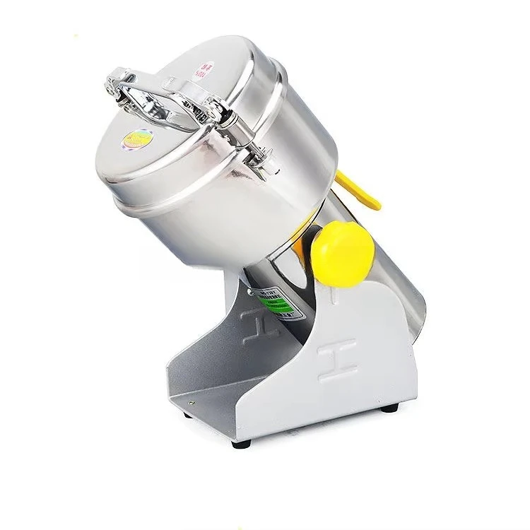 Heavy   Automatic Dry Chilli Sugar Salt Rice Spice Grinding Machine