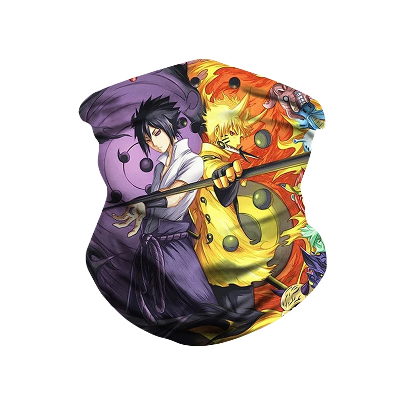 AliExpress Bandai Anime Naruto Cycling Mask for Man Boys Cartoon Dust Masks Hiking Scarves Windproof Face Masks Sports Muffler Bicycle Accessories