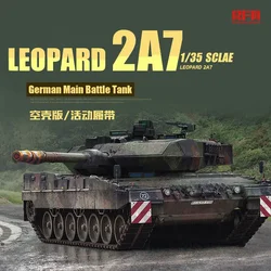 Ryefield model RM-5108 1/35 German Leopard 2A7 Main Battle Tank Empty Shell with Movable Tracks