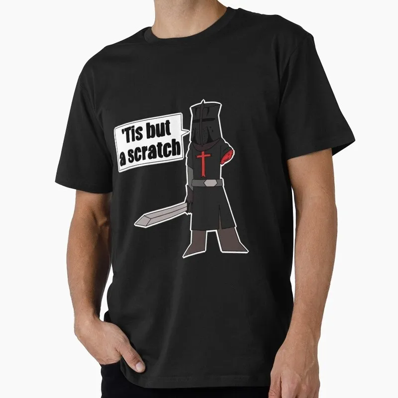 Tis but a Scratch 0703 Funny Monty Python Gift T-shirt Short Sleeve Tee British Comedy Graphic clothes US size Tops S-6XL