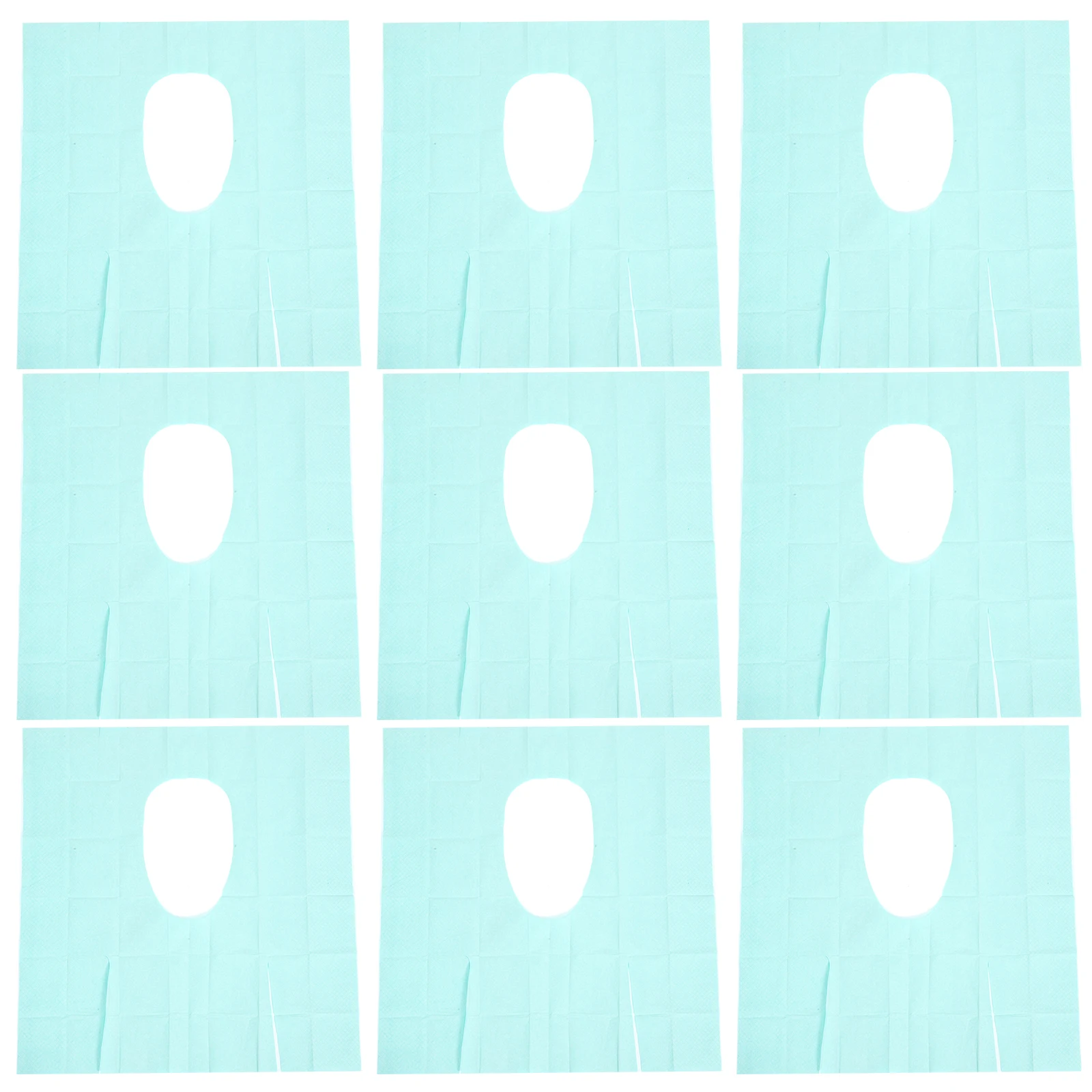 

10 Pcs Disposable Toilet Seat Covers Waterproof PE Material 63x65cm Travel Pad Training Seat Bath Supplies Portable Outdoor Pads