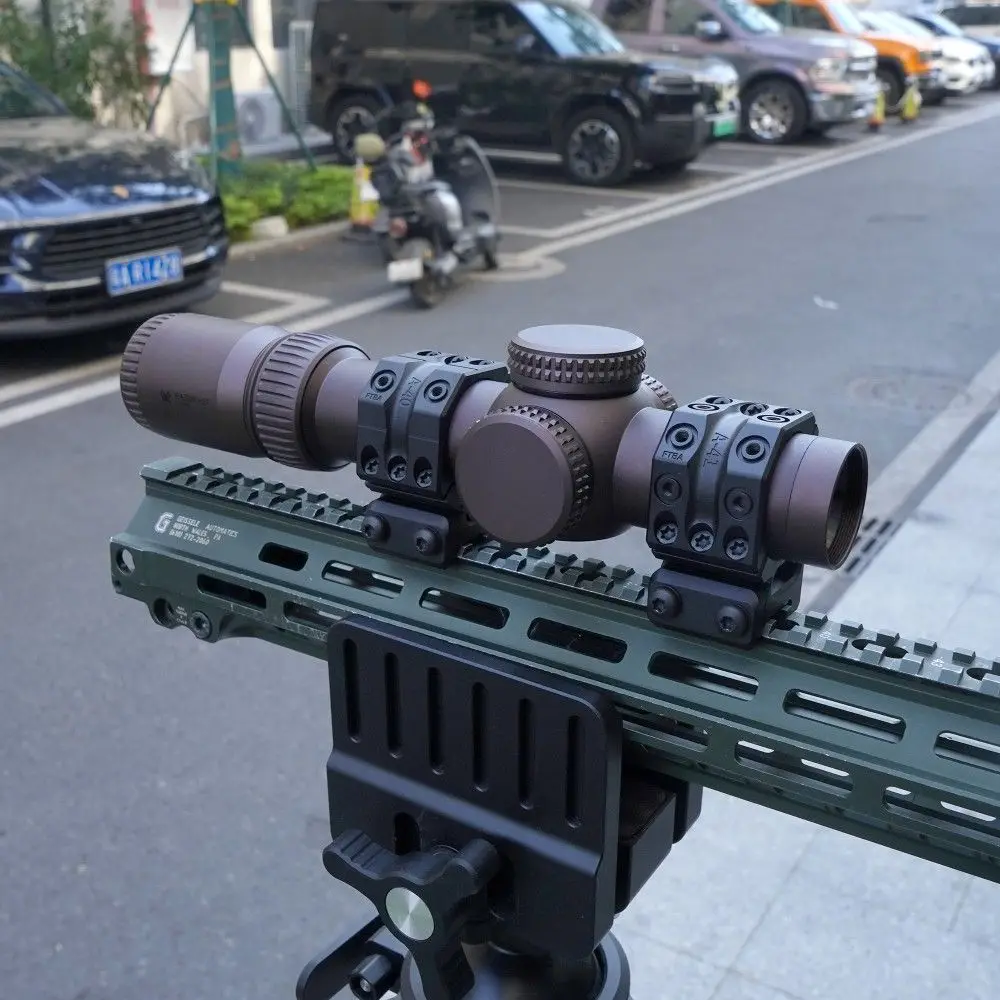Neue Taktische Geteilte Zielfernrohrmontage 1,35 Zoll 34mm SP SR-4006 Aluminium-Montage Ohne Versatz Mit Kostenlosem Optik-Nivellierer – Detail 2