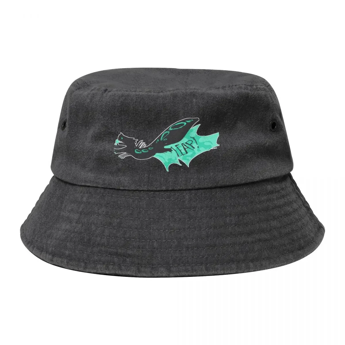 cyan lizard // rain world Bucket Hat Trucker Hat Trucker Cap Snap Back Hat Wild Ball Women's 2024 Men's