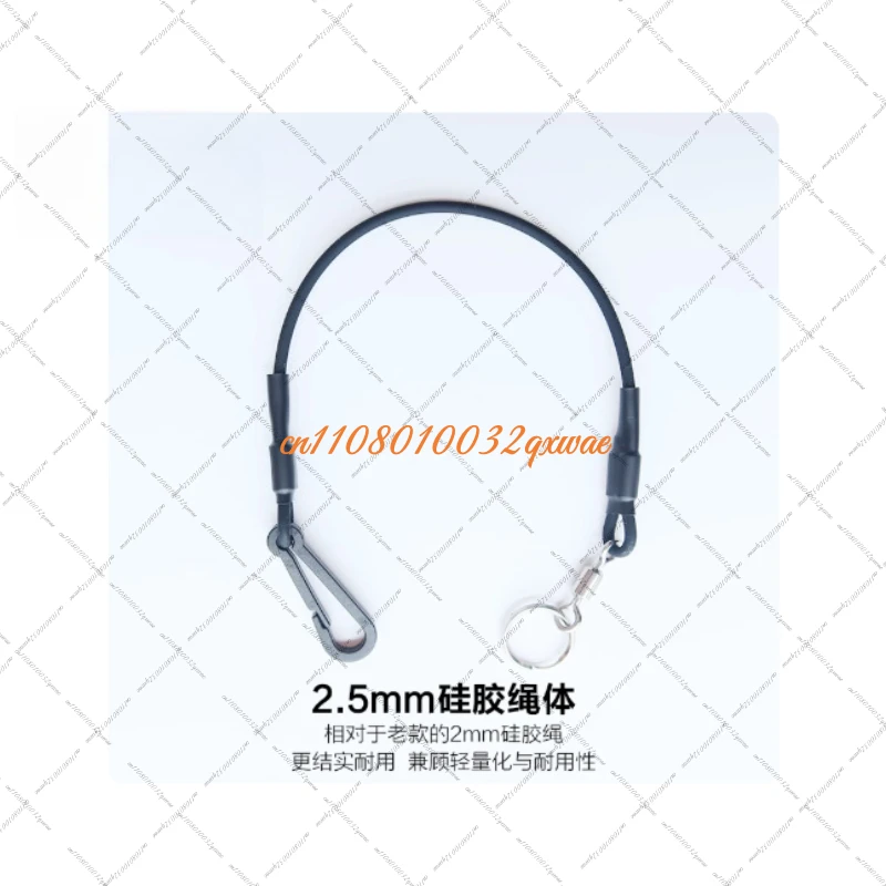International Basketball Referee Silicone Anti-sweat Short Whistle Rope 0040 0080 Whistle Rope
