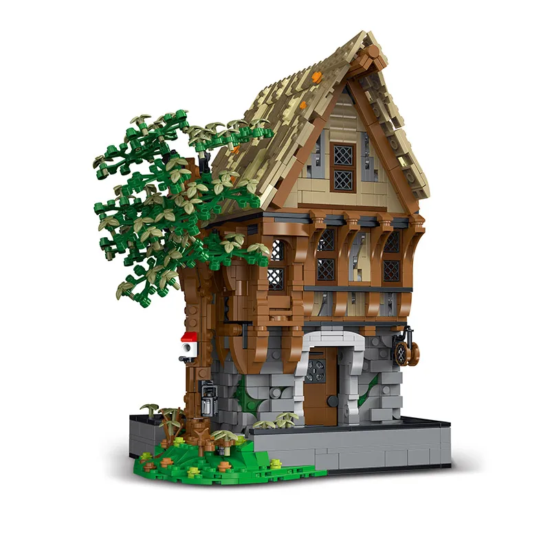 Creative Expert edifici medievali MOC 033031 medievale fabbro negozio modello 1991 pezzi Building Blocks giocattolo di mattoni per il regalo dei bambini