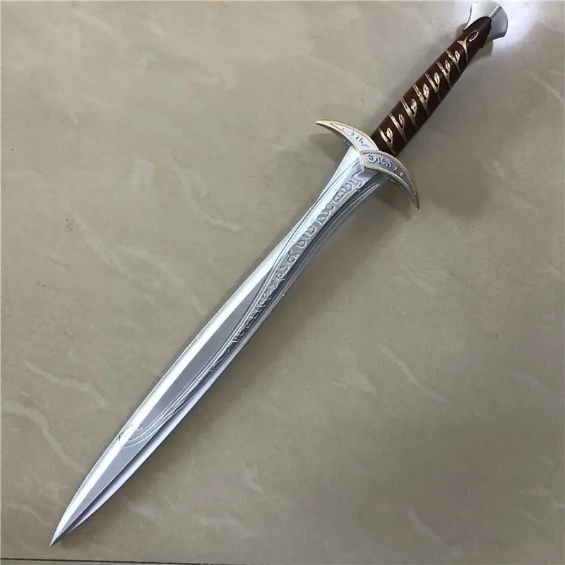 The Elves Movie 1:1 Cosplay Sword 72cm Gold Sting Sword Kids Gift Safety PU Material