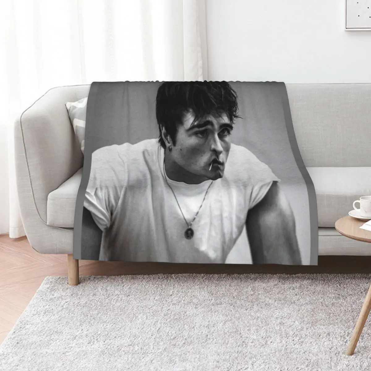Jacob Elordi Throw Blanket Sofas for winter Giant Sofa Luxury Thicken Plaid Bed Blankets