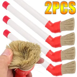 Car Tire Lubricant Brush Portable Tire Lubricating Paste Brushes Tyre Scraper Brush Round Headed Lubricating Oil Specific Brush