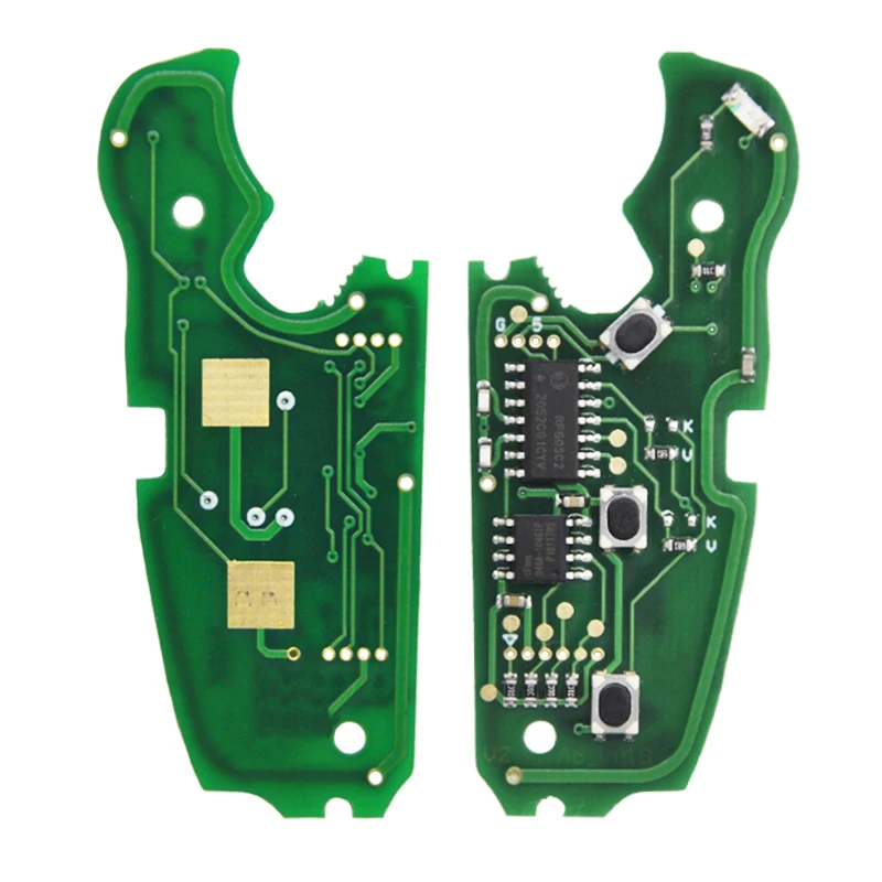 Clé de voiture à distance intelligente avec 48 puces, clé de contrôle intelligente automatique, accessoires pour Audi A3, S3, TT, A4, S4, 2005-2013,