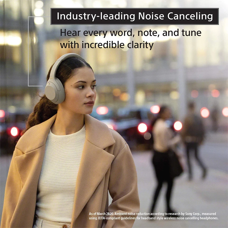 Sony Wireless Noise Cancelling Hearers, Premium, WH-1000XM4
