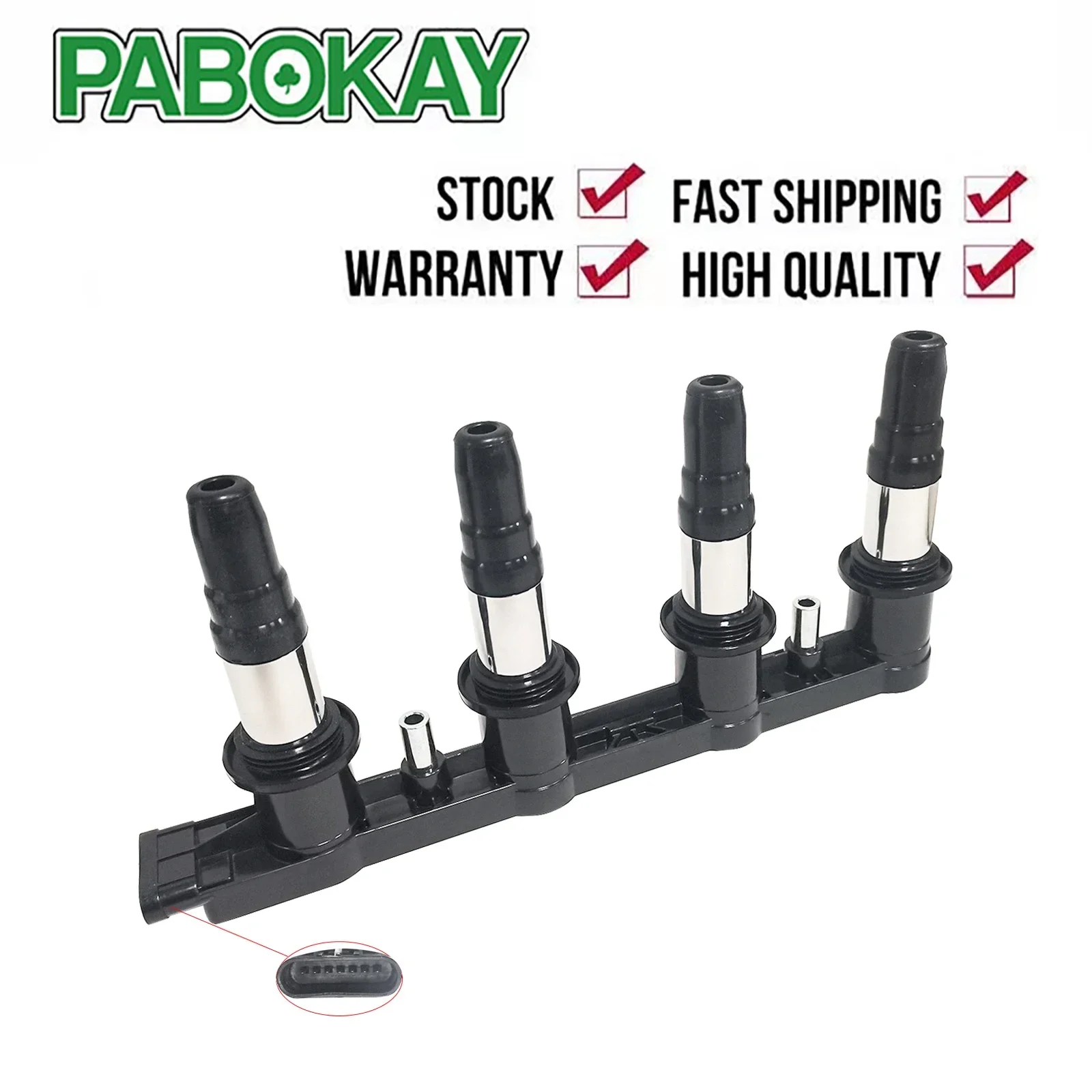 

Ignition Coil Pack For Chevrolet Cruze Sonic Aveo5 1.8L L4 1208086 26163171 IC07123 0986221098 20503 GN10234 UF620 UF-620