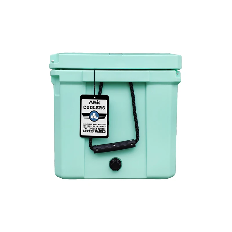 75L Insulated PE Ice Cooler Box with Rope Handle 5 Days Ice Retention for Outdoor Wine Food Camping Fishing Large Ice Chest view 4