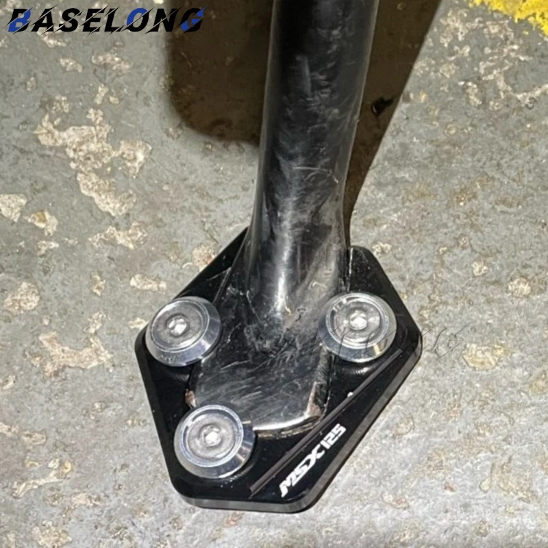 オートバイサイドスタンド拡大キックスタンド拡張サポートエクステンションホンダ MSX125 GROM125 モンキー 125 ST125 ダックス 125 2013-2025