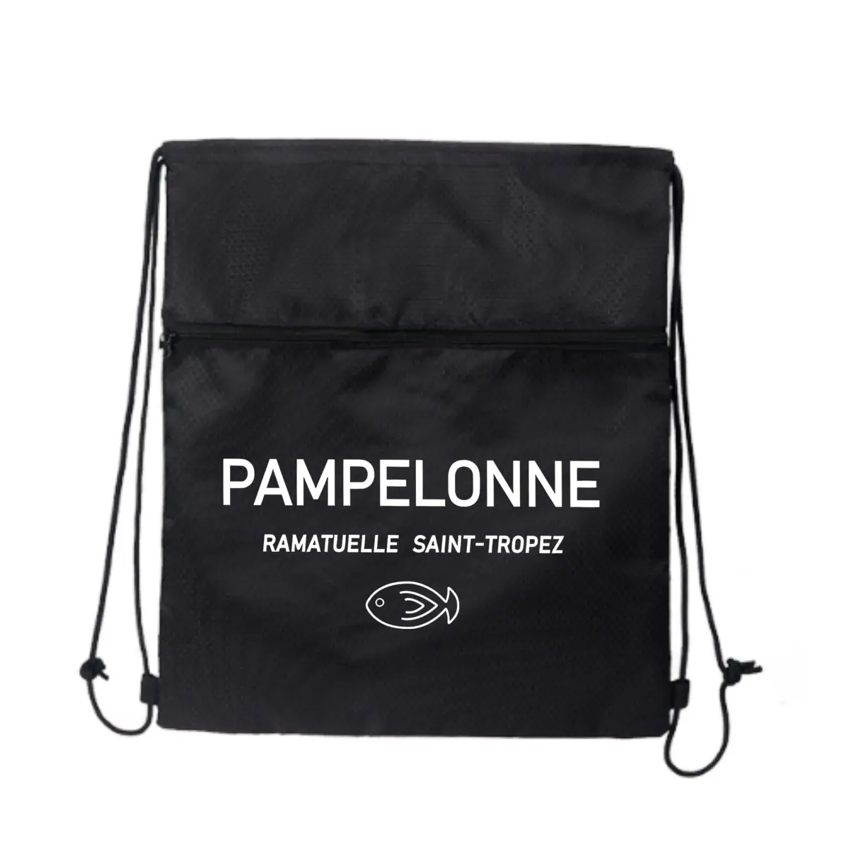 

Pampelonne Vibe Riviera Chill Хлопковый холст Рюкзак на шнурке Сумка Спортивный рюкзак Спортивный рюкзак на шнурке