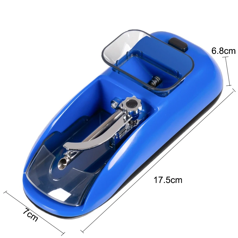 New Automatic Electric Cigarette Roller Cigarette Puller 5.5/6.5/8.0mm Caliber Cigarette Rolling Machine EU Plug Smoking Tool