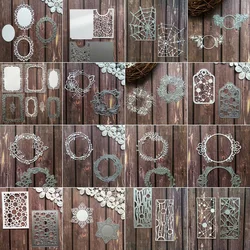 Piggy Craft metal cutting dies cut die mold New Various Frame Series Scrapbook paper craft knife mould blade punch stencils dies