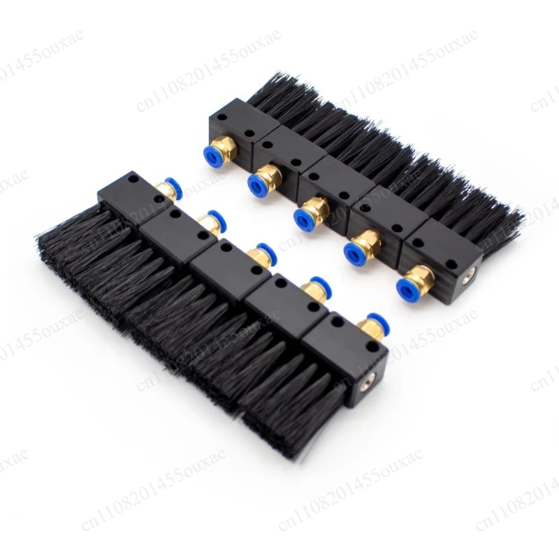 10PCS 40MM Industrial Chain Lubrication Brush Nylon Oiling Brush 6MM Quick Plug