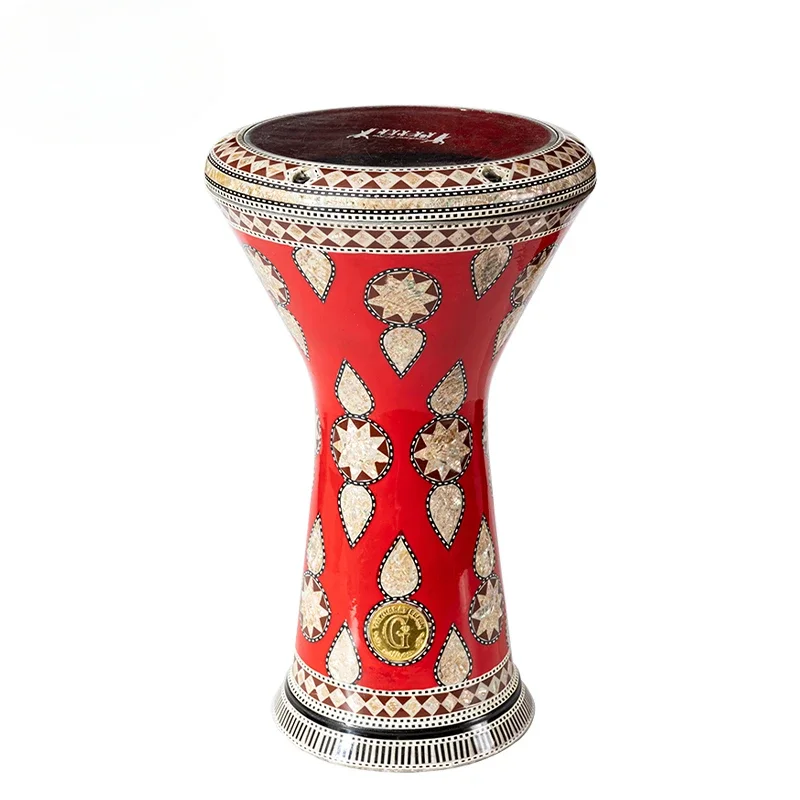 Middle Eastern Drum Darbuka Arabic Drum Handclapped Percussion Instruments Made In Egypt 8 Inch Aluminum