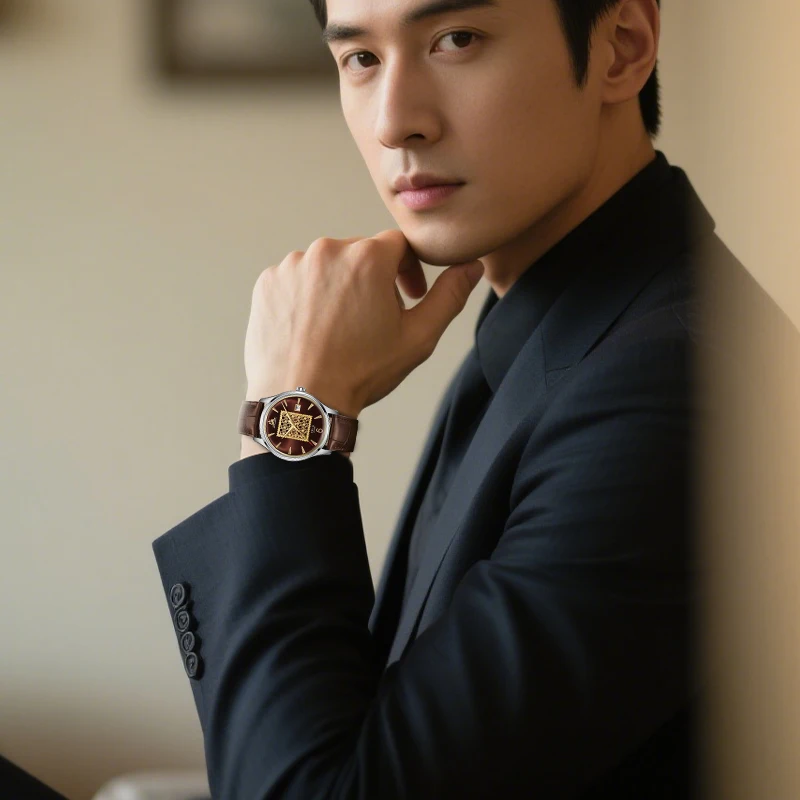 Shanghai Watch 70th Anniversary Limited Edition Men Watch Automatic Mechanical Watch Top Brand Luxury Business Mechanical Watch