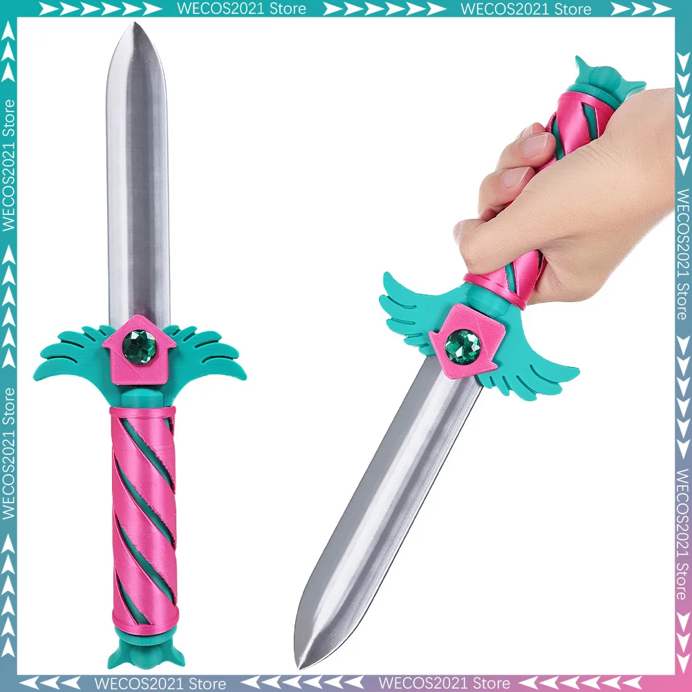 

2025 Korea TV Costume Accessories Calamari SG 3 Players Cosplay Fantasy Knife Sword Women Men Disguise Roleplay Props