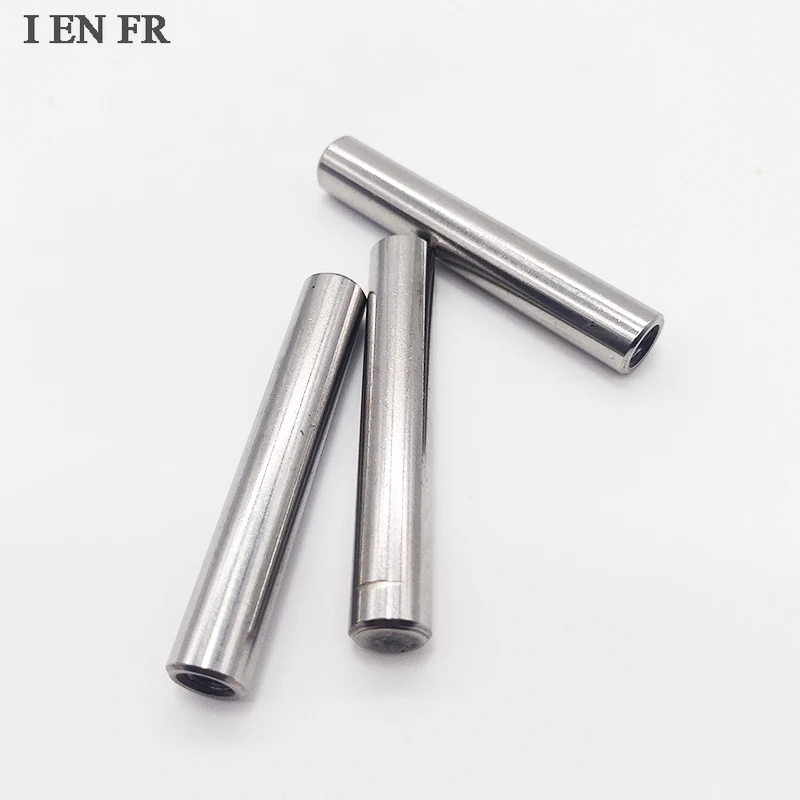 

GB120 M3 M4 M5 M6 304 Stainless Steel Internal Thread Cylindrical Pin Internal Tooth Positioning Pin With Hole Cylinder