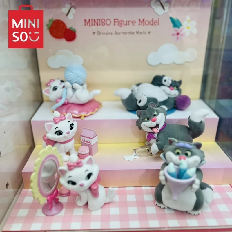 

Miniso диснеевские светящиеся бриллианты, три мечтателя, Коллекционная модель украшения, подарок на день рождения, праздничный подарок