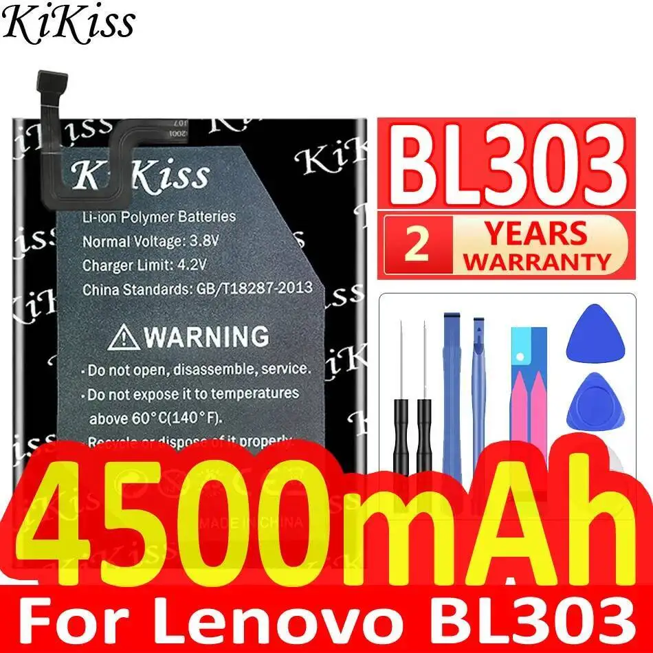 

4500Mah High-Efficiency Long Lasting Mobile Phone Battery For Lenovo BL303