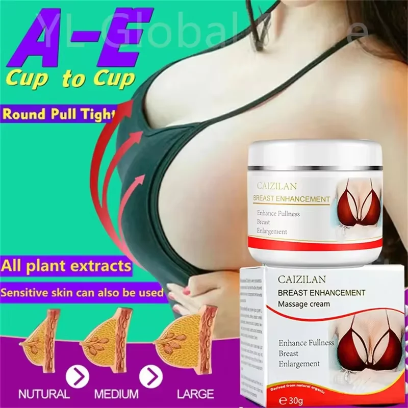 Fast Breast Growth Enlargement Cream Chest Lift Firm Enhancer Care Oil Butt Breast Plump Growth Massage Boobs Bigger Body Care