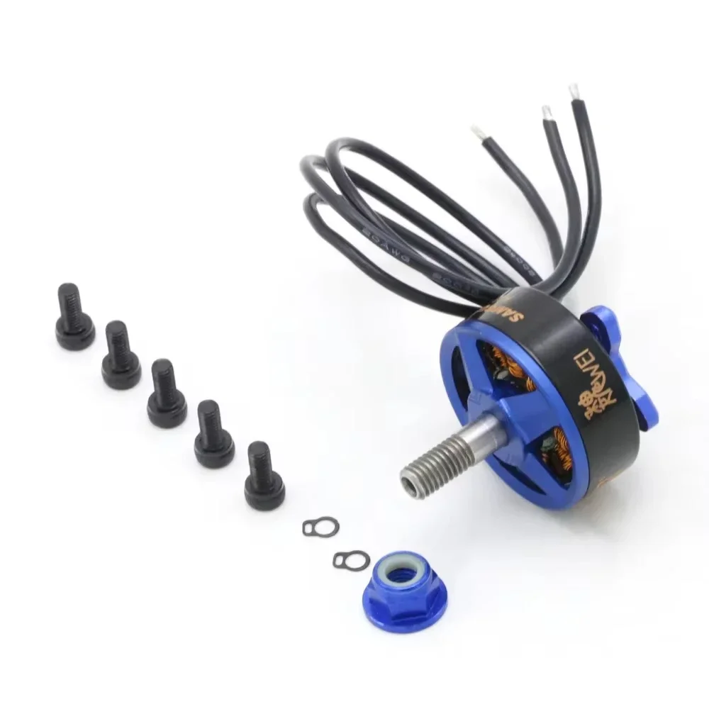 RoRuS4pcs/lot RC Motor Samguk Series Wei 2207 2300KV 2600KV 3-4S Brushless Motor CW For RC Model Multicopter Spare Part