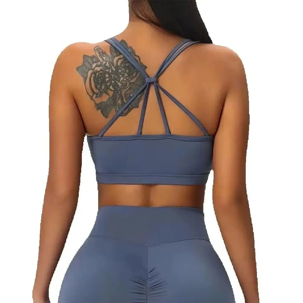 Sexy Sports Bras Women Yoga Bra Tank Top Women Fitness Gym Shockproof Running Workout Fast Dry Underwear Push Up Vest Female