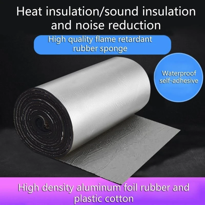 96GB Car Sound Deadener Mat Noise Bonnet Insulation Deadening for Hood EngineSticker