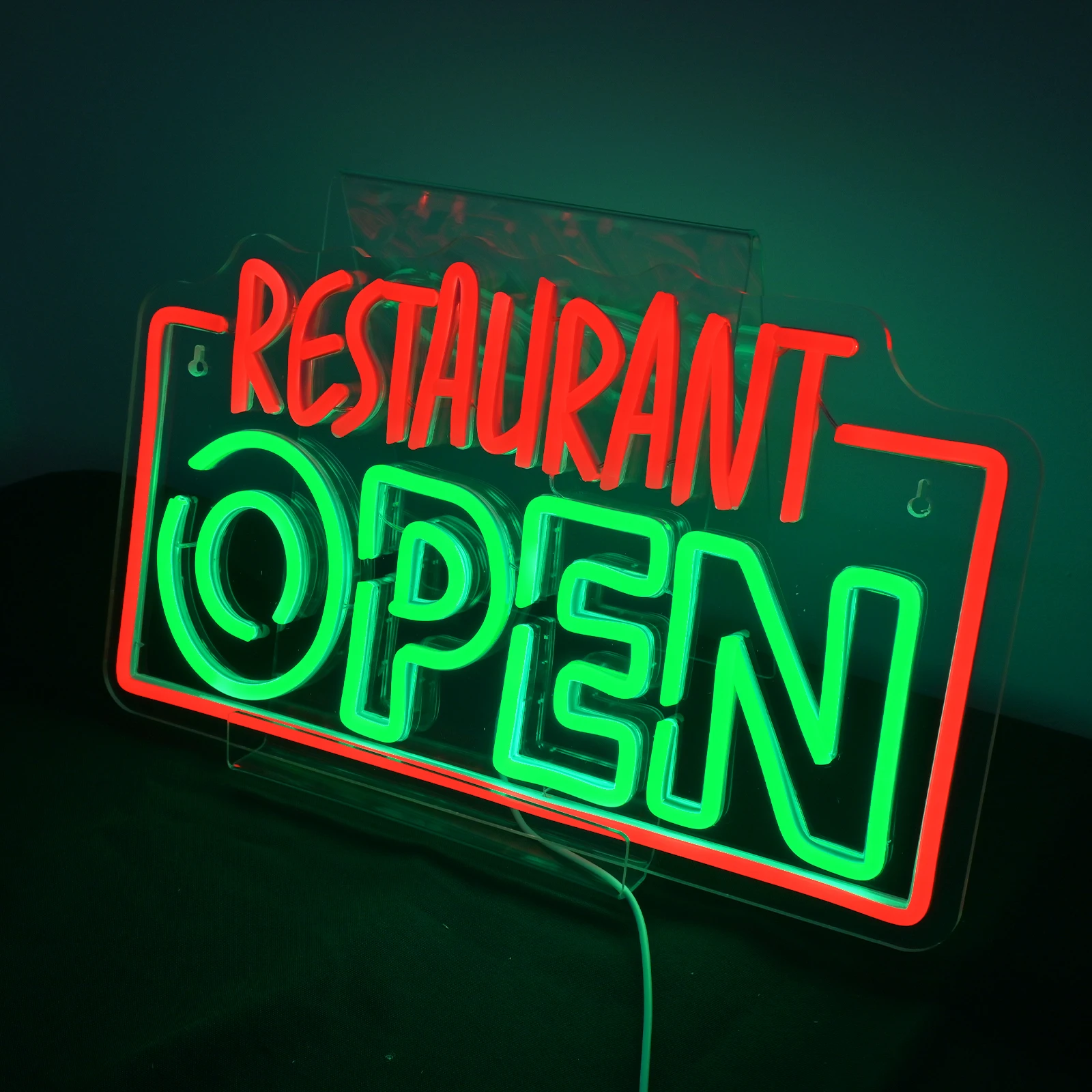 Restaurant open neon sign Ramen Pizza Nachos Coffee Bread neon light Kitchen Dining Party Decorative lights wall hanging lamps