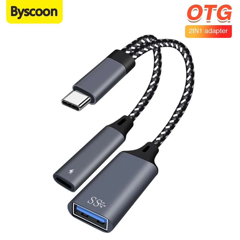 2 In 1 Usb C Otg Ca… - image