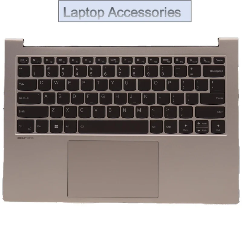 

Американский английский серебряный верхний чехол для клавиатуры, упор для рук, чехол для Lenovo Ideapad Yoga Slim 7 Pro 14 IHU5 ACH5 IF L5 ARH5 5CB1A16265