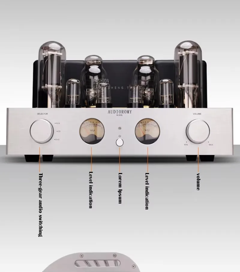 AIYIMA SMSL 300B Push 805A Tube Amplifier 35W 2.0 Single-ended Kelas A Vacuum Tube Amplifier murni buatan tangan las HIFI Amp Audio