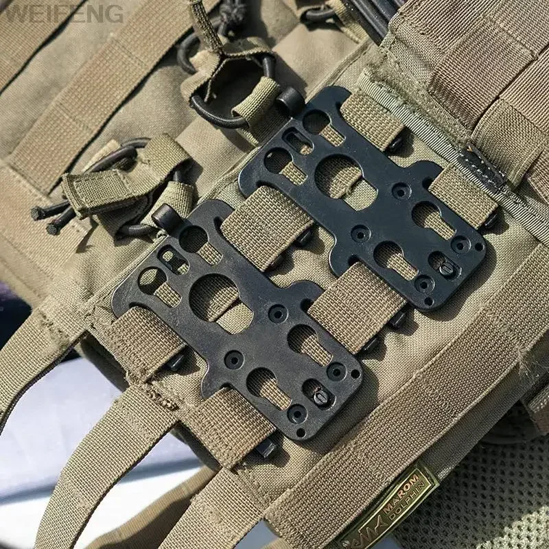 التكتيكية مول مرفق لوحة منصة إدراج واستقبال وحدات مول سترة مجلة الحقيبة محول اتصال مرفق