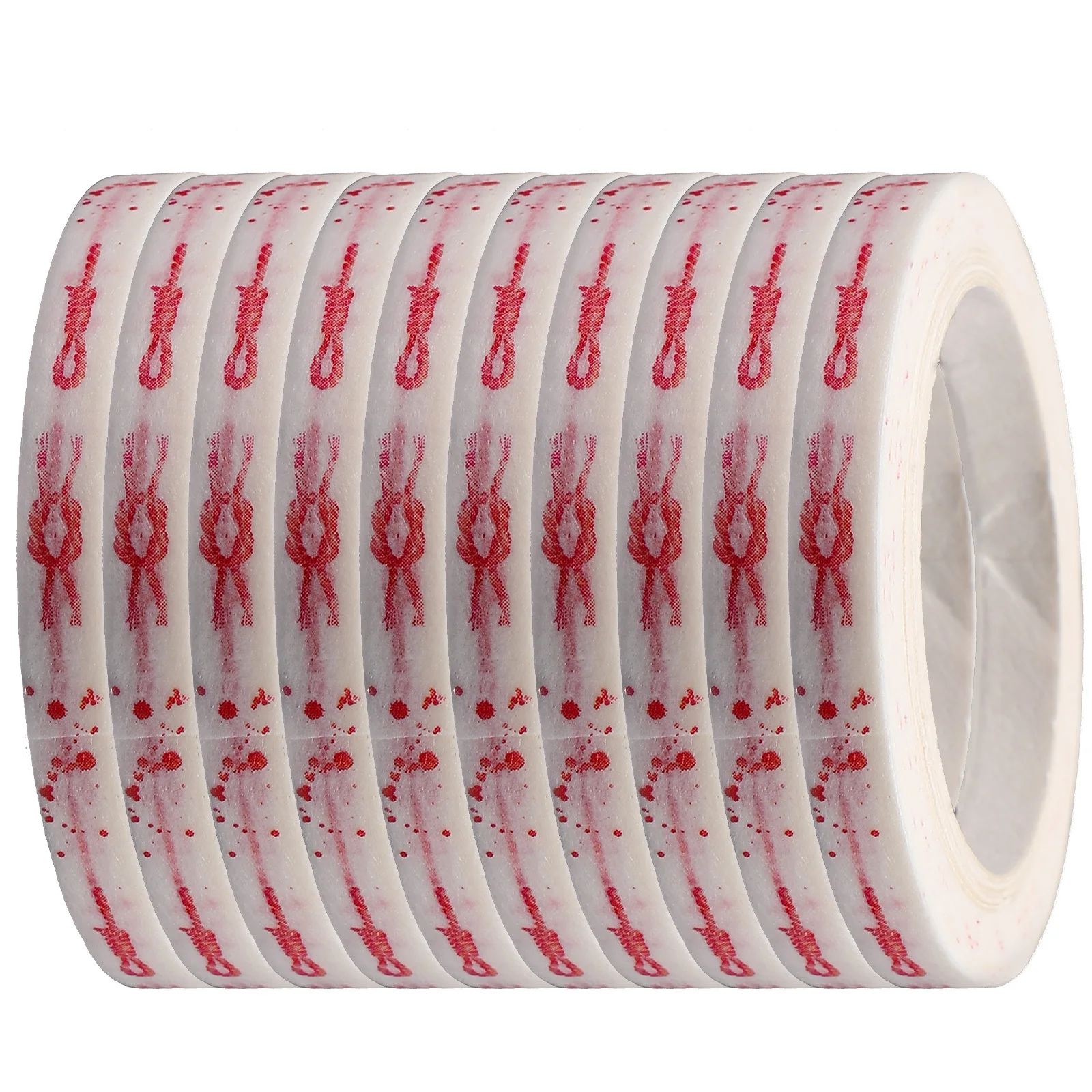 

10 Rolls Decorative Adhesive Washi Masking Tape Simple Style Multi-Functional for Scrapbooking Crafting Present Packaging