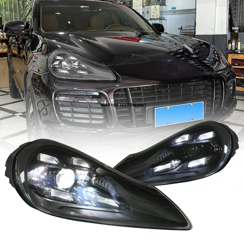 

2 Pieces for 957 Models LED Headlights Lamps DRL 2007-2010 Front Lamp Upgrade 6000k 12V Headlights