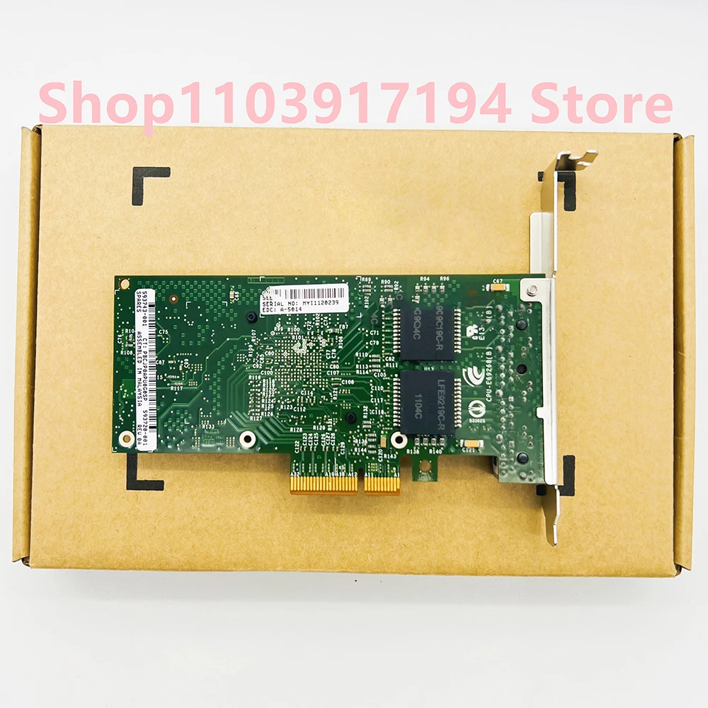 

NC365T I340-T4 Four-port gigabit Network card 593722-B21 593720-001