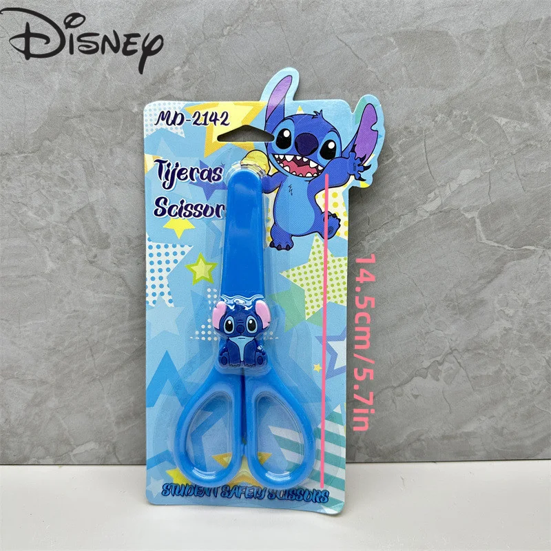عشوائي 1 قطعة ديزني أنيمي غرزة مقص السلامة Kawaii غرزة طالب مقص القرطاسية اللوازم المكتبية المدرسية الهدايا