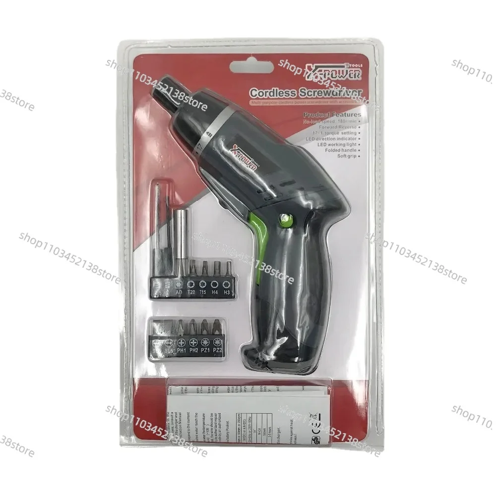 KCS615C-S13B 4.8V Ni-Cd battery electrical screwdriver folding handle soft grip for home use torque household Wholesale tool kit