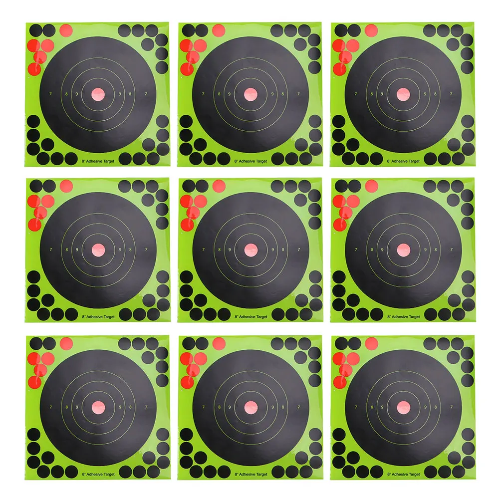 

40pcs 40 Sheets Dart Stickers Adhesive Targets Splatter Paper Archery Laminated Film Portable Shooting Practice