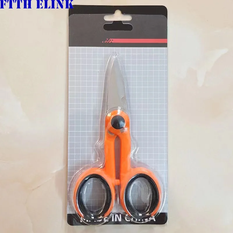 Кевларовые ножницы из нержавеющей стали, профессиональные инструменты для оптоволокна для косичек, перемычки, инструмент для зачистки FTTH