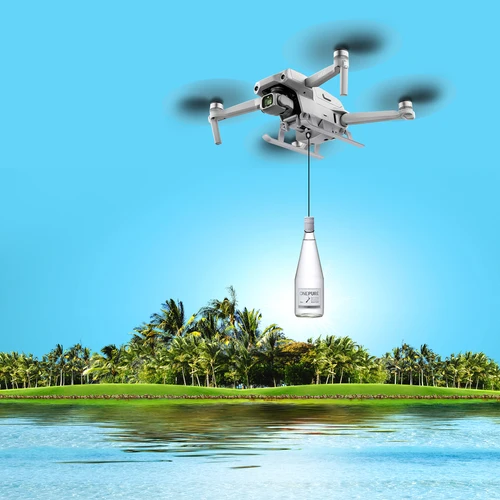 Imagen 2 del producto Lanzador de sistema Airdrop para DJI Air 2S/Mavic 3/Mini 3 Pro/Mini2 SE 4K, cebo de pesca, regalo, dispositivo de entrega de rescate, accesorios del sistema