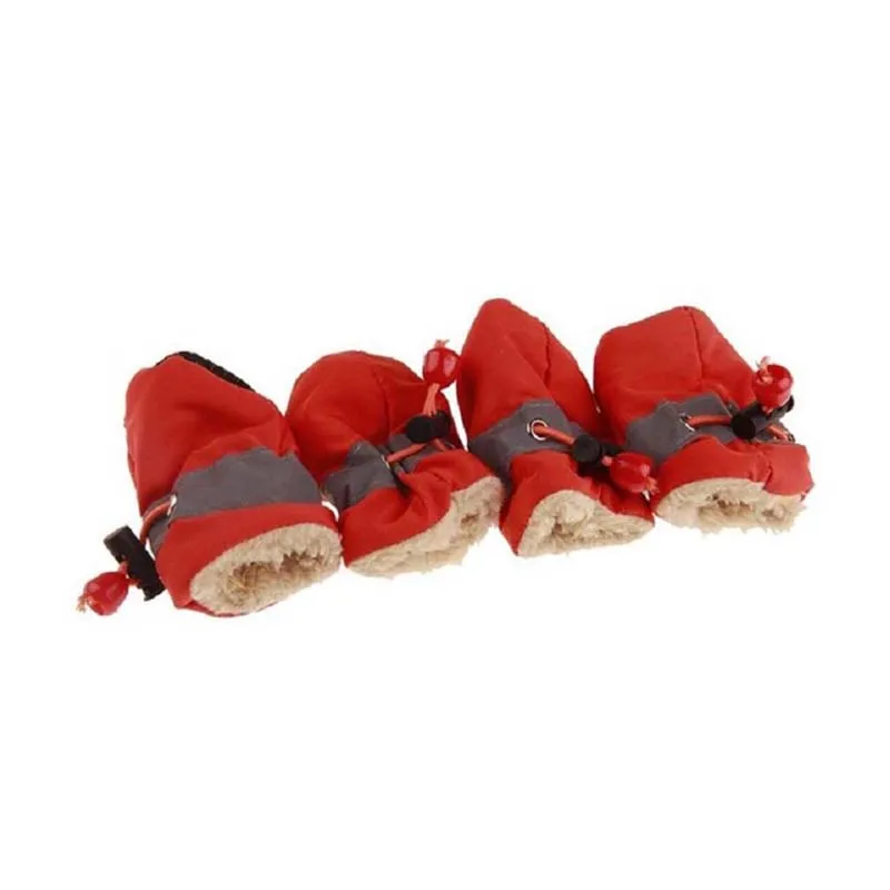 Chaussures d'hiver imperméables pour animaux de compagnie, chaussons, chaussettes, caoutchouc, anti-aldes, pluie, neige, petits chiens, produits pour animaux de compagnie PupMED, mignons