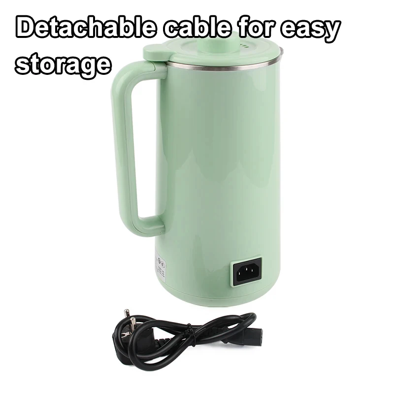110V/220V Soymilk Maker Food Blender Electric Juicer Grain Grinder Soya Bean Milk Machine Filter-Free Puree Mixer Congee Cooker